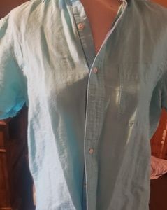 Mens Nautica short sleeve button down size small